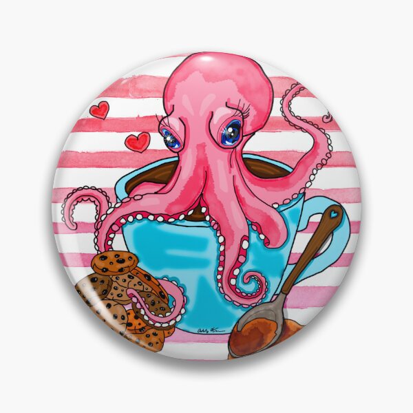 Item preview, Morning Coffee Octopus designed and sold by LilLilithArtsXD.