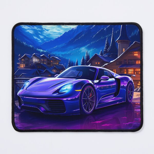 Item preview, Moonlit Majesty Night Drive in the Alps designed and sold by RevUpDesign.