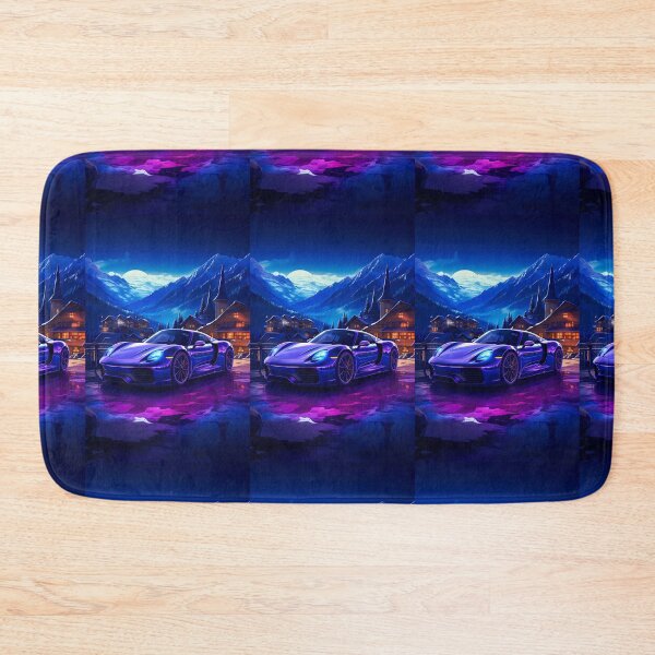 Item preview, Moonlit Majesty Night Drive in the Alps designed and sold by RevUpDesign.