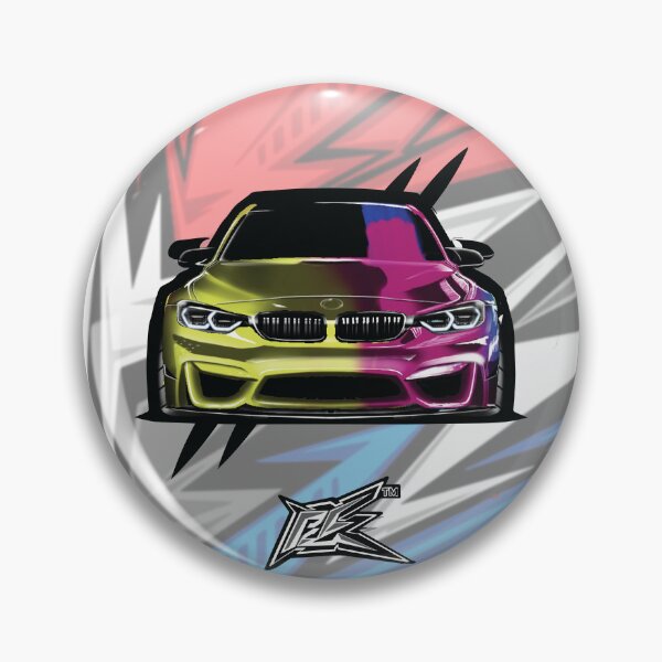 Item preview, german sports sedan wild colors green pink designed and sold by NaquashM.