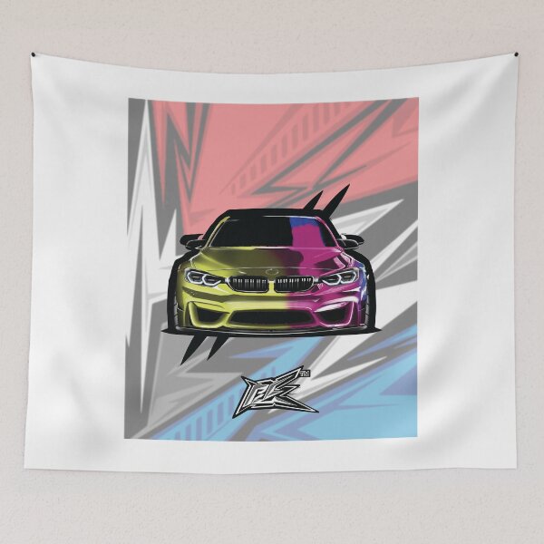 Item preview, german sports sedan wild colors green pink designed and sold by NaquashM.