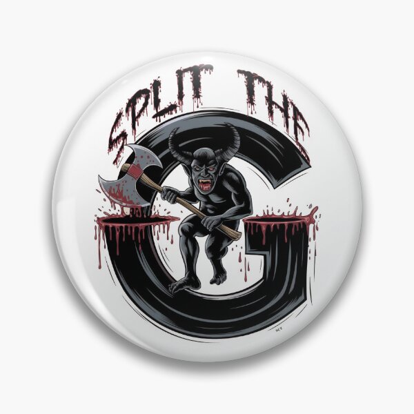 Item preview, Split the G Demon  designed and sold by REAL IRISH GIFTS.