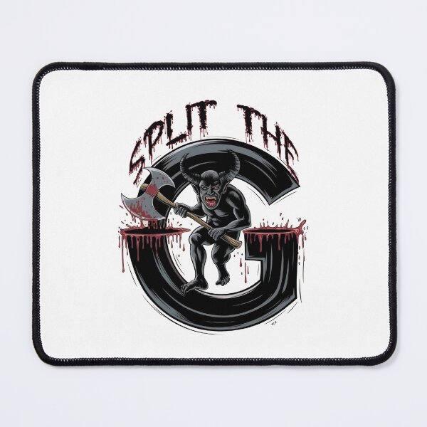 Item preview, Split the G Demon  designed and sold by REAL IRISH GIFTS.