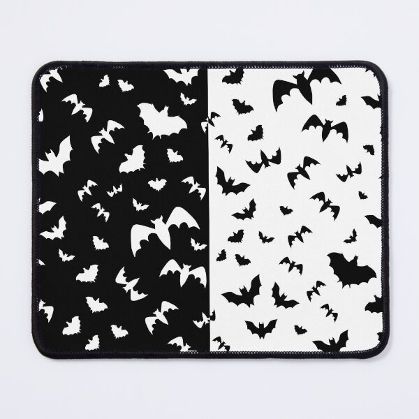 Item preview, Black And White Halloween Flying Bats designed and sold by Sartoris Art.