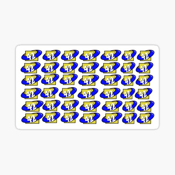 42 Stories Anthology 42 logos Sticker