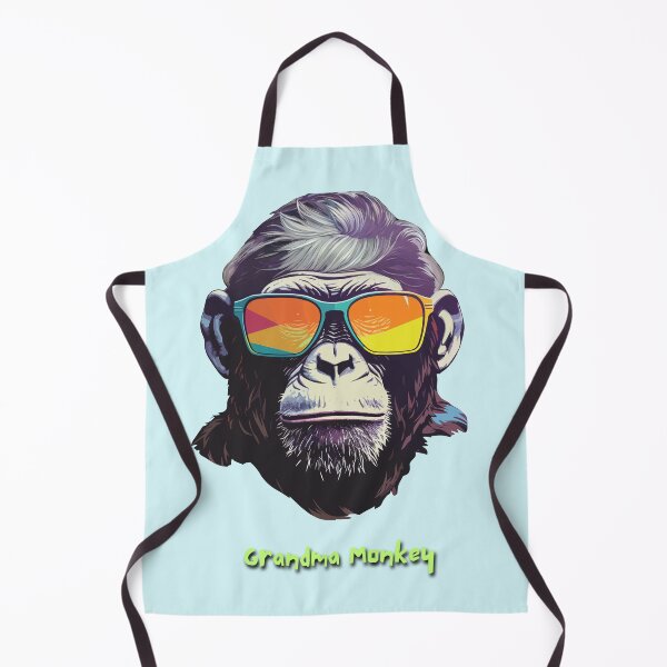 Item preview, Grandma Monkey designed and sold by Luckylife12.
