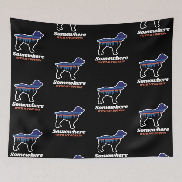 Item preview, Somewhere With My Boykin Vintage Hiking Camping Gift designed and sold by Guarddogdrive.