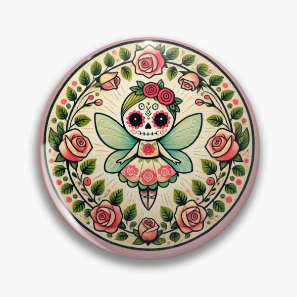 Item preview, Sugarskull fairy designed and sold by FrictionMaxxing.