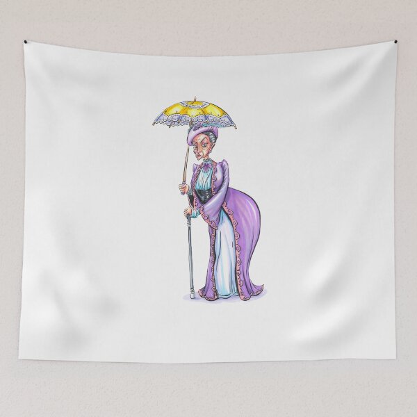 Item preview, The Dowager designed and sold by Billi French Illustrations.
