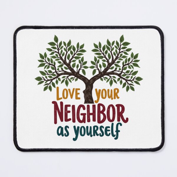 Item preview, Love Your Neighbor as Yourself  designed and sold by Faithloveshop.