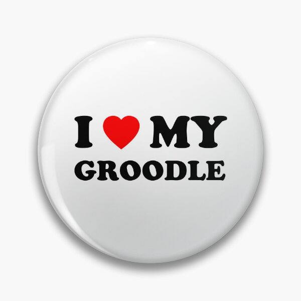 Item preview, I Love My Groodle Style NY Dog Gift designed and sold by Guarddogdrive.