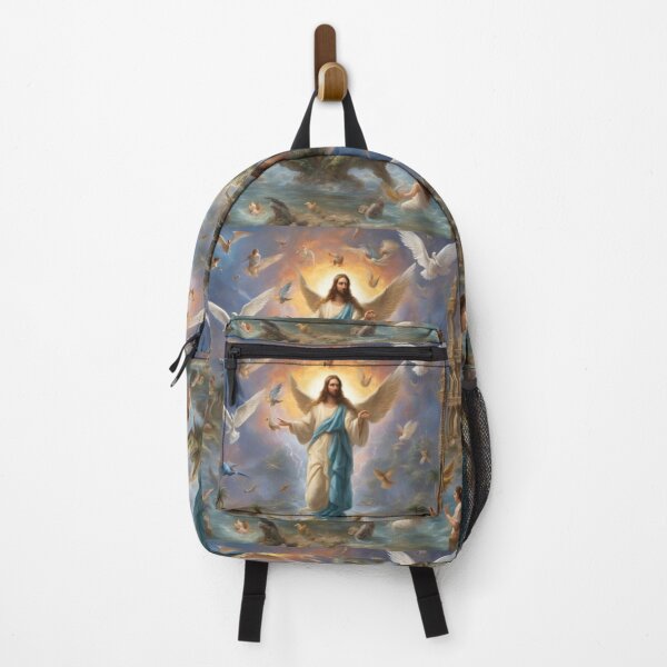 Item preview, Divine Vision: Angelic Figure in a Heavenly Paradise designed and sold by Meta2Physical.