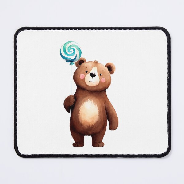 Item preview, Cute bear with candy designed and sold by Victoria Riabov.