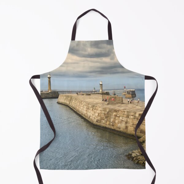 Item preview, Whitby Lighthouse Seascape designed and sold by Alisonchambers2.