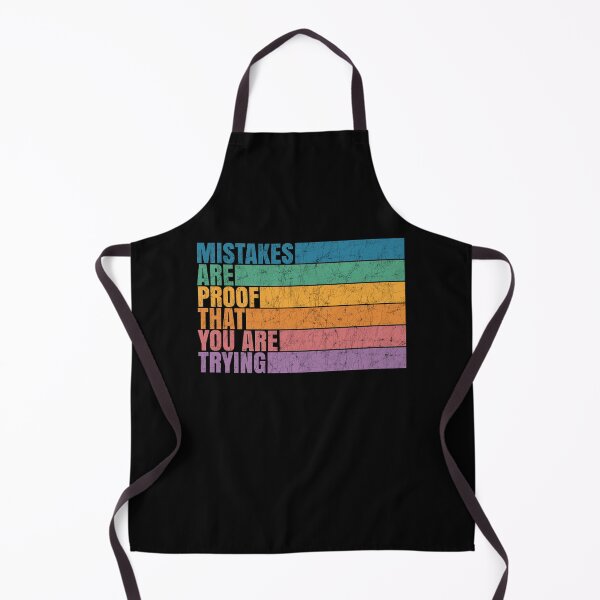 Item preview, Mistakes Are Proof That You Are Trying Funny Teacher Sayings designed and sold by Stick-Artistry.