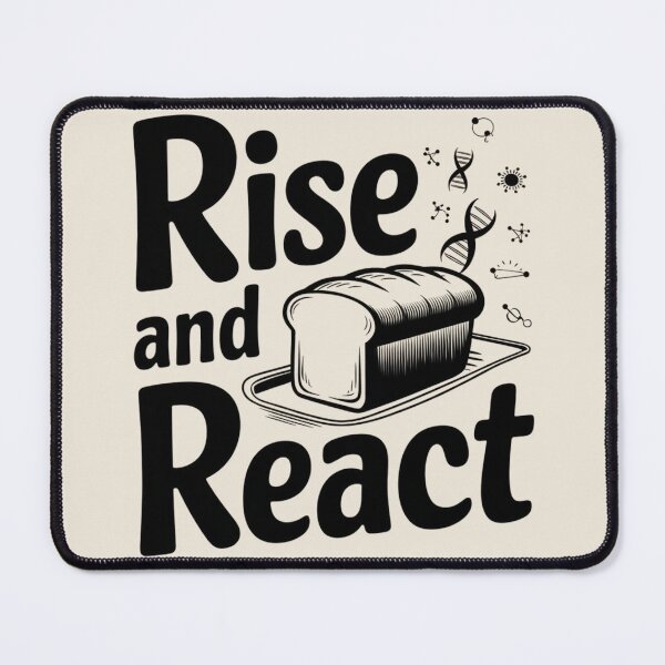 Item preview, Baking & Biology: Rise and React designed and sold by Situstshirts.
