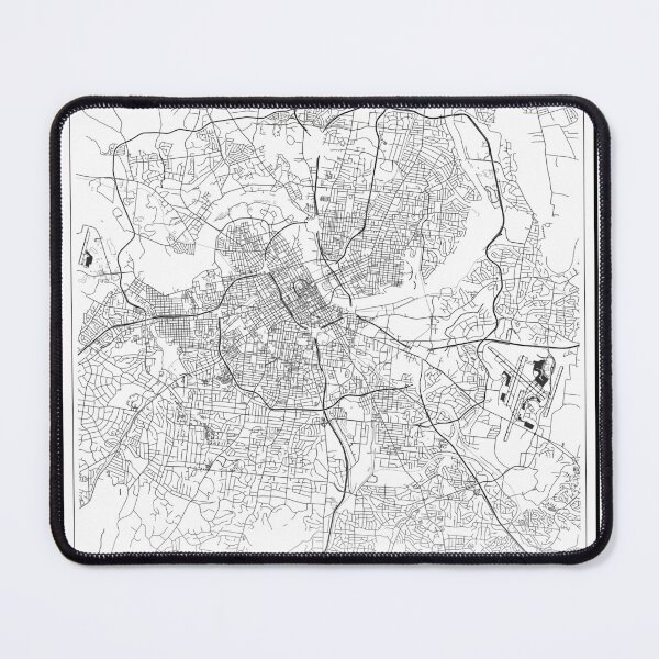 Item preview, Nashville City Map designed and sold by SHAMPAIN-ART-CO.