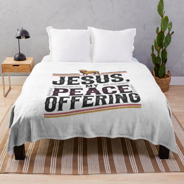 Item preview, Jesus, My Peace Offering, Lamb Art  designed and sold by Faithloveshop.