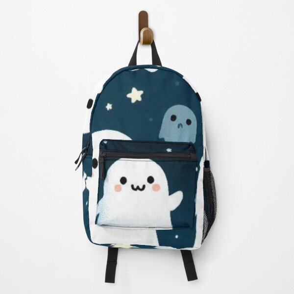 Item preview, Cute Cartoon Ghosts Under the Night Sky designed and sold by MYSTAYA.