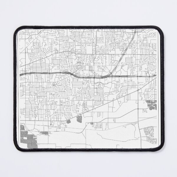 Item preview, Bedford City Map designed and sold by SHAMPAIN-ART-CO.