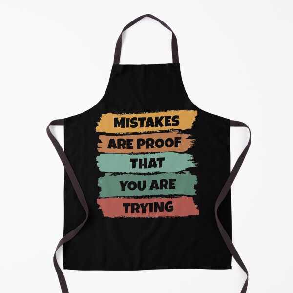 Item preview, Mistakes Are Proof That You Are Trying Motivation designed and sold by Stick-Artistry.