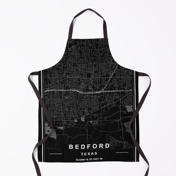 Artikelvorschau, Bedford Stadtplan entworfen und verkauft von SHAMPAIN-ART-CO.