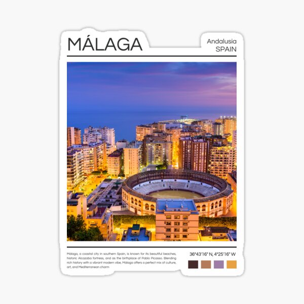 Item preview, Málaga - Spain - Photography designed and sold by StudioRedKoala.