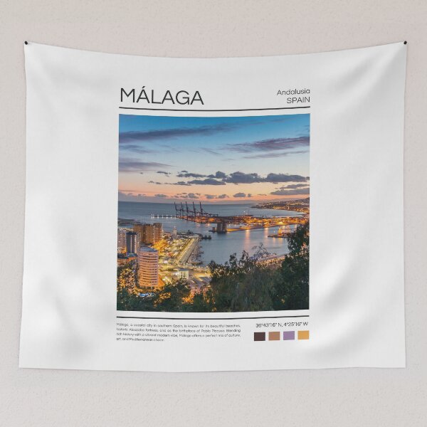 Item preview, Málaga - Spain - Photography designed and sold by StudioRedKoala.