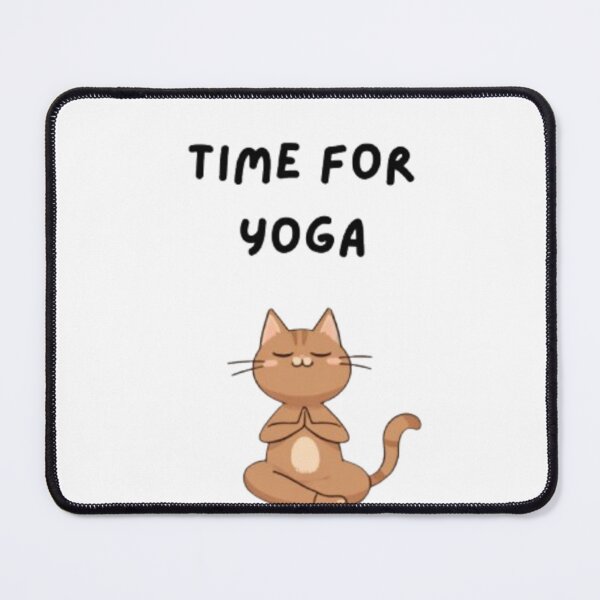Artikelvorschau, Zeit für die Yoga-Katzen-Edition entworfen und verkauft von Ash44444.