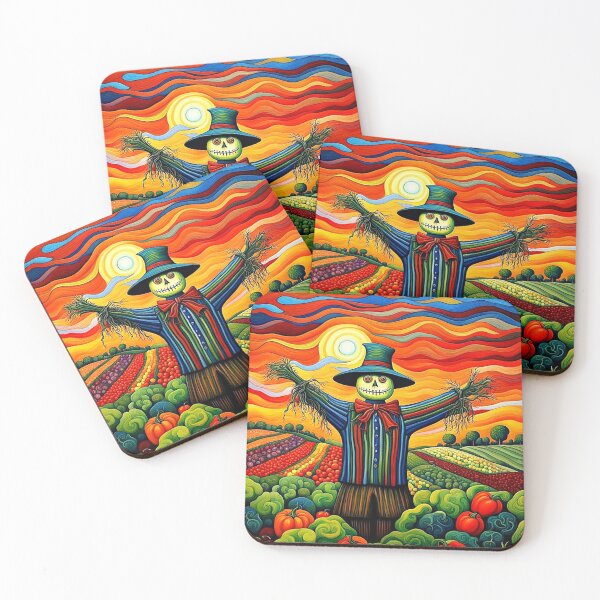 Item preview, Scarecrow in vegetable fields 1 designed and sold by George Hutton Hunter.