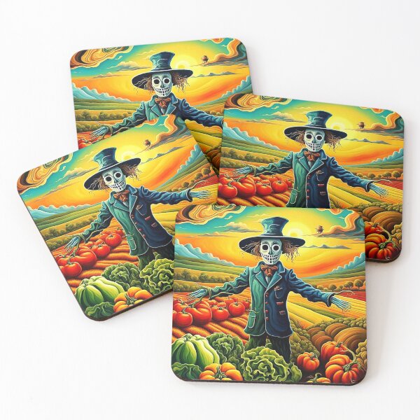 Item preview, Scarecrow in vegetable fields 3 designed and sold by George Hutton Hunter.
