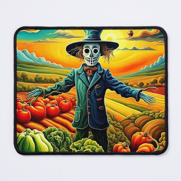 Item preview, Scarecrow in vegetable fields 3 designed and sold by George Hutton Hunter.