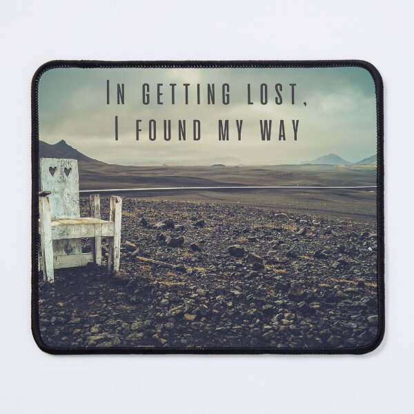 Item preview, In getting lost, I found my way, Iceland designed and sold by FuryHive.