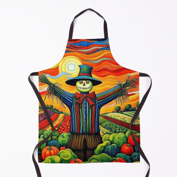 Item preview, Scarecrow in vegetable fields 1 designed and sold by George Hutton Hunter.