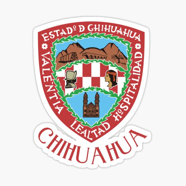 Item preview, Chihuahua State Coat of Arms designed and sold by jeshands.