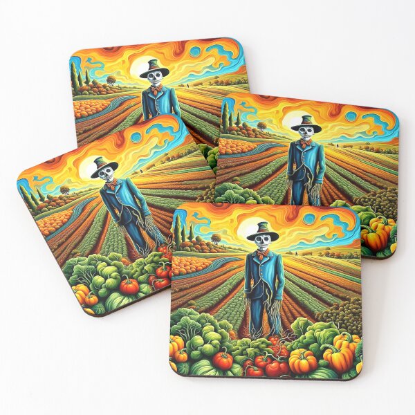 Item preview, Scarecrow in vegetable fields 5 designed and sold by George Hutton Hunter.