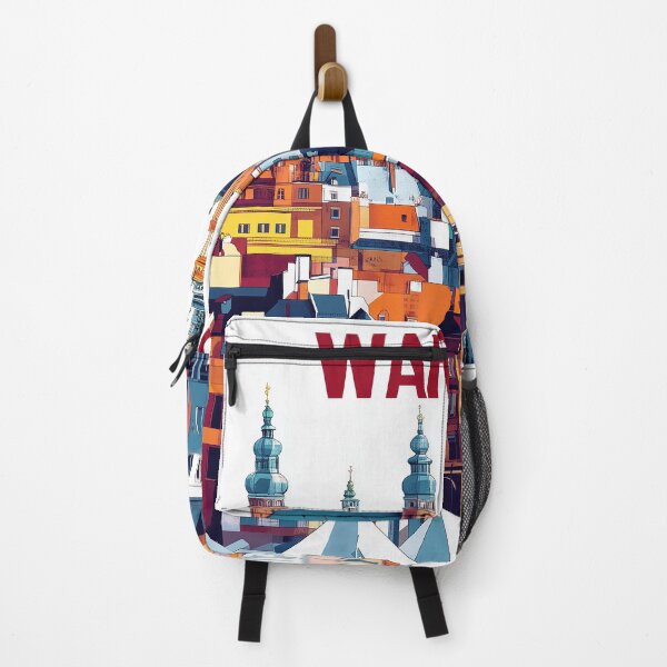Item preview, Warsaw Cityscape Art – Vintage Travel Art designed and sold by nomiraclehere.