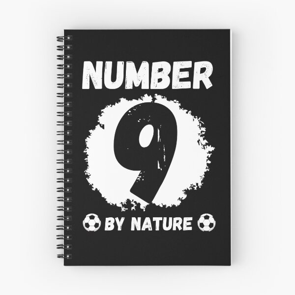 Item preview, Numer 9 for Soccer, Football Natural Striker  designed and sold by KrisRubinArt.