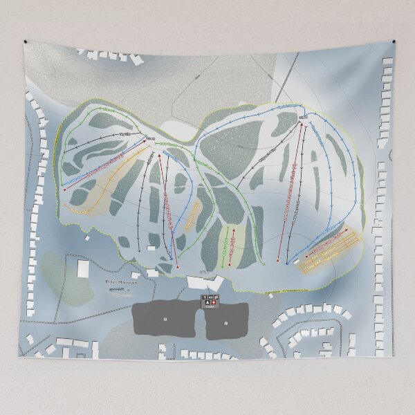 Item preview, Boler Mountain Resort Trail Map designed and sold by Mapsynergy.