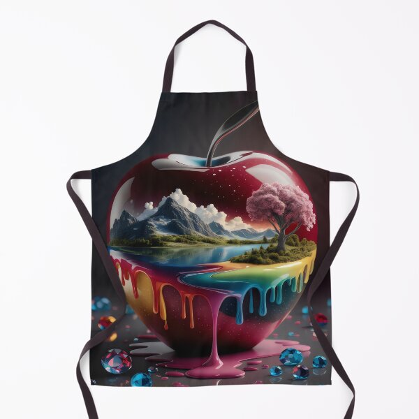 Item preview, Apple landscape. designed and sold by MyHappyArtShop.