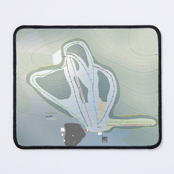 Item preview, Mount Dufour Resort Trail Map designed and sold by Mapsynergy.