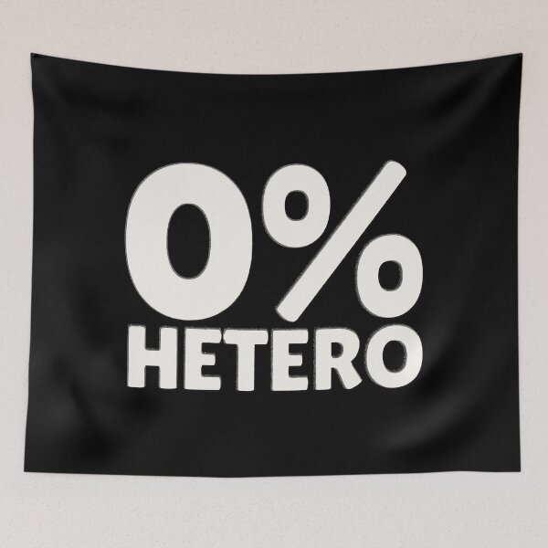 Item preview, 0% HETERO designed and sold by SoCalBottom.