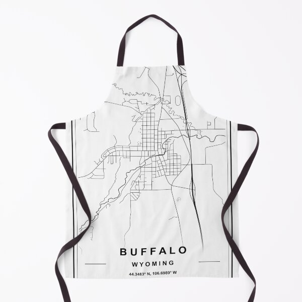 Item preview, Buffalo City Map designed and sold by SHAMPAIN-ART-CO.