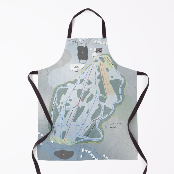 Item preview, Laurentian Ski Hill Resort Trail Map designed and sold by Mapsynergy.