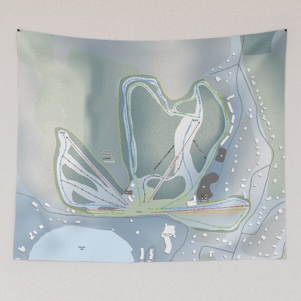Item preview, Hidden Valley Highlands Resort Trail Map designed and sold by Mapsynergy.