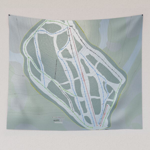 Artikelvorschau, Antoine Mountain Resort Trail Map entworfen und verkauft von Mapsynergy.
