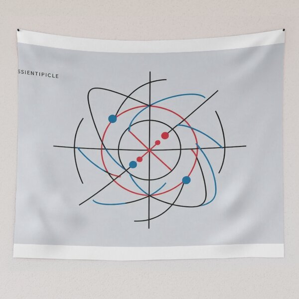 Item preview, Quantum Threads: A Minimalist Feynman Diagram designed and sold by eXtraHumans.