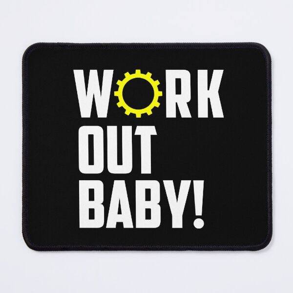 Item preview, WORKOUT BABY! designed and sold by TheFineShirt.
