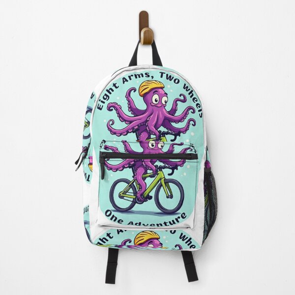 Item preview, Cycling Octopus: Quirky Marine-Themed Design for Cyclists designed and sold by Triathlongram.