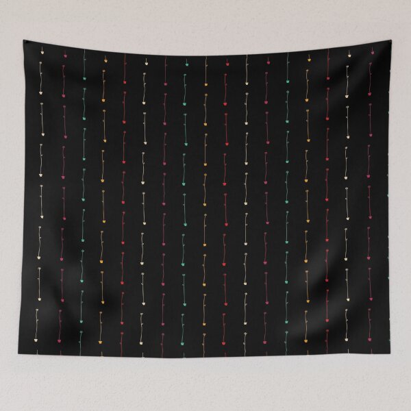 Item preview, Flower Pinstripes designed and sold by marindigo.